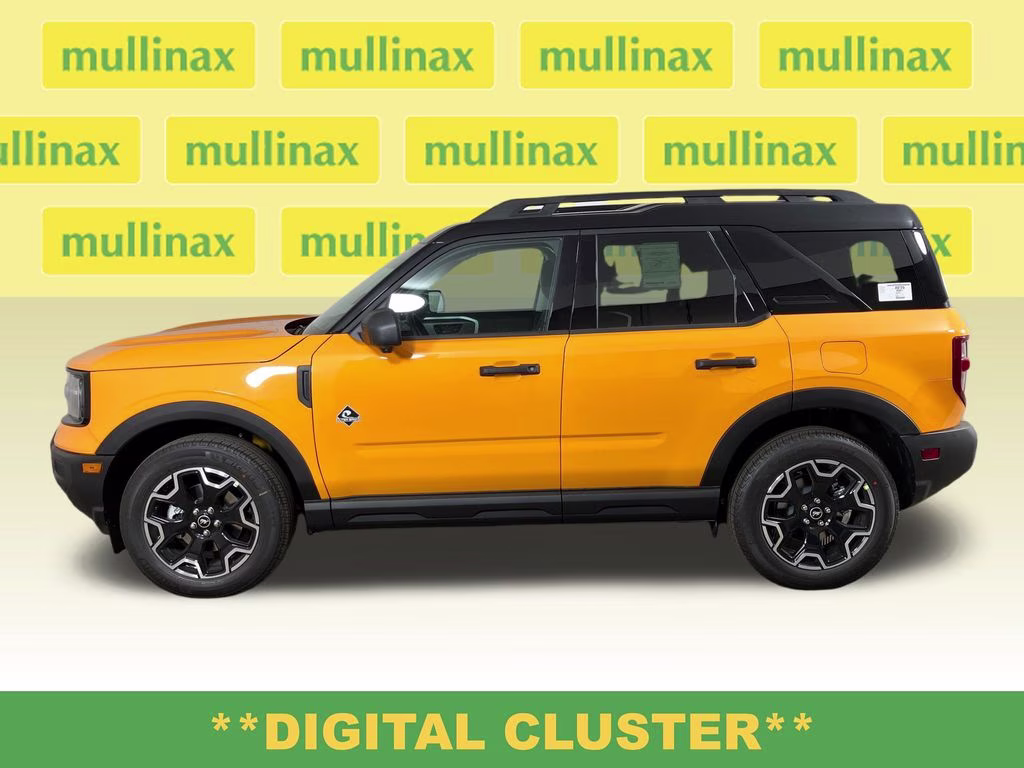 2026 Orange Fury Metallic Tri-Coat Ford Bronco Sport Outer Banks 4X4 SUV
