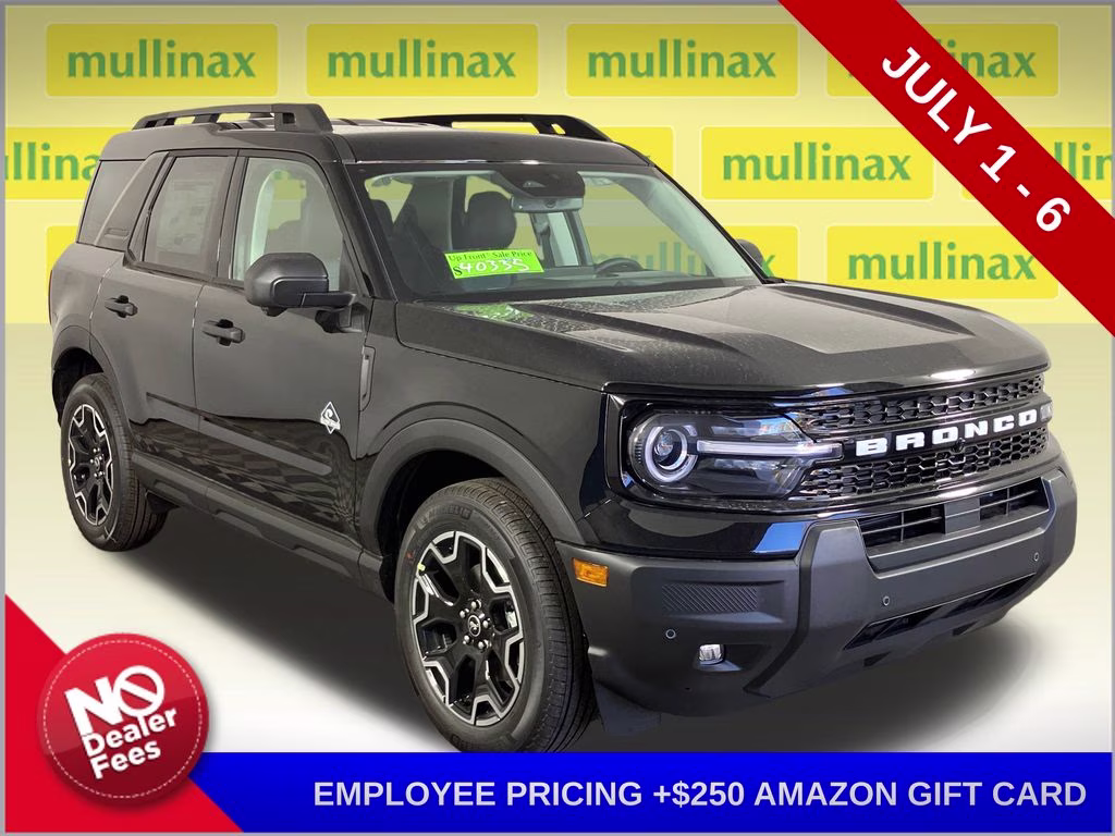 2026 Shadow Black Ford Bronco Sport Outer Banks 4X4 SUV
