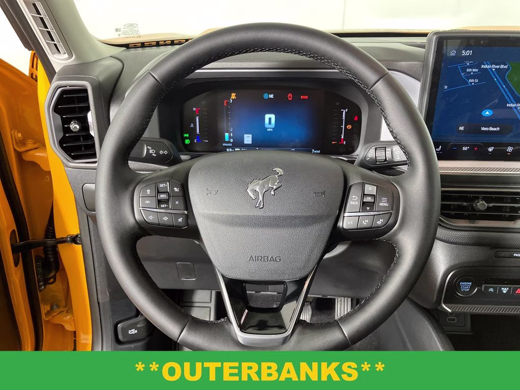 2026 Orange Fury Metallic Tri-Coat Ford Bronco Sport Outer Banks 4X4 SUV