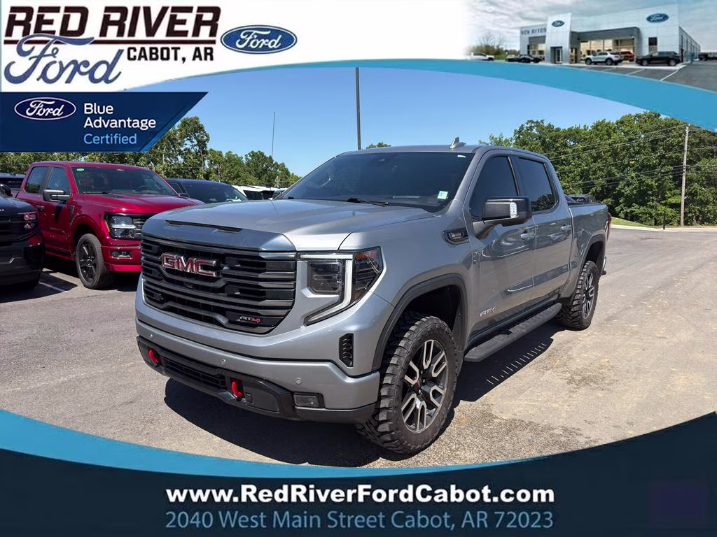 2024 Sterling Metallic GMC Sierra AT4 4X4 Truck