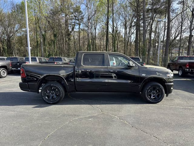 2026 Diamond Black Crystal Pearlcoat Ram 1500 Big Horn 4X4 Truck