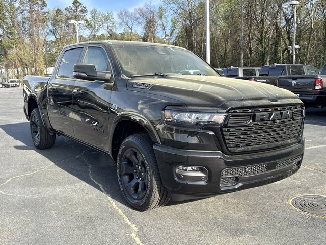 2026 Diamond Black Crystal Pearlcoat Ram 1500 Big Horn 4X4 Truck