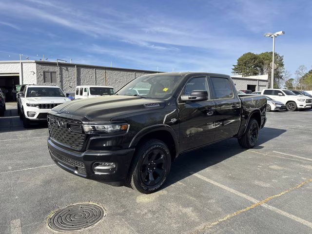 2026 Diamond Black Crystal Pearlcoat Ram 1500 Big Horn 4X4 Truck