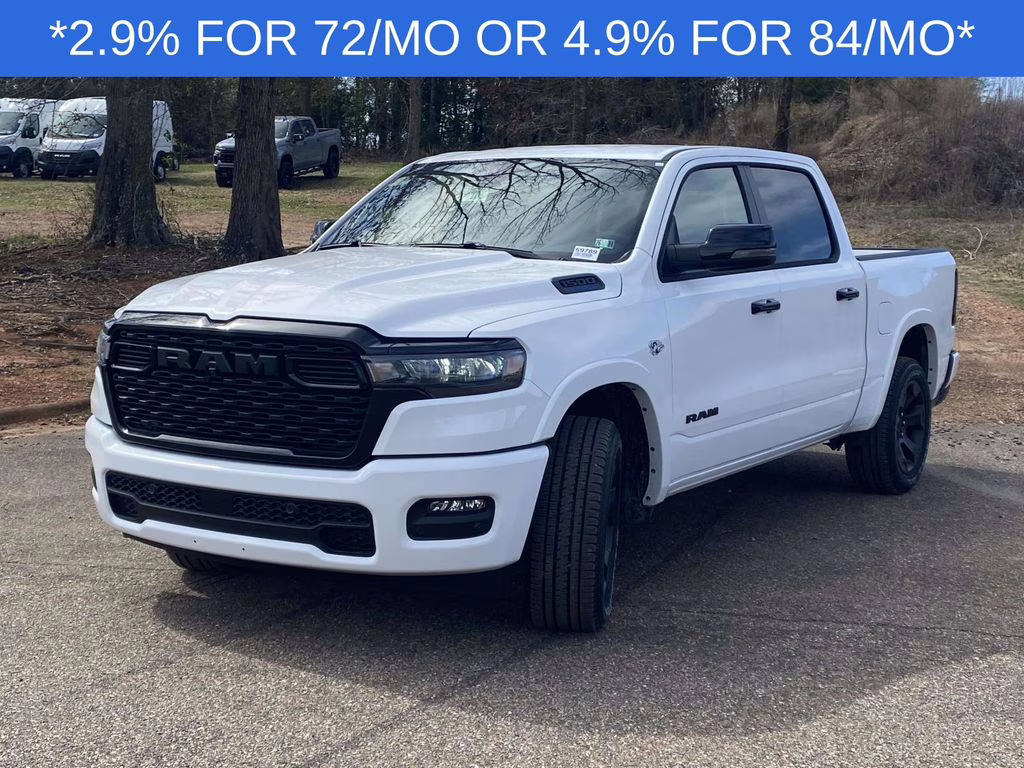 2026 Bright White Clearcoat Ram 1500 Big Horn/Lone Star 4X4 Truck