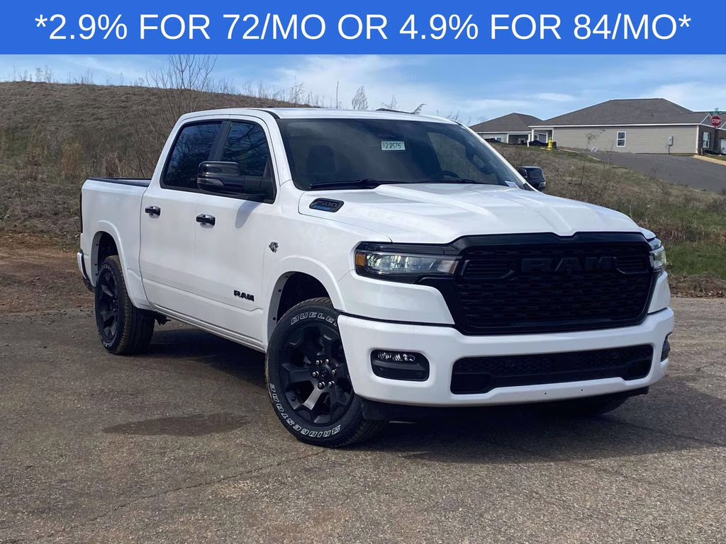 2026 Bright White Clearcoat Ram 1500 Big Horn/Lone Star 4X4 Truck