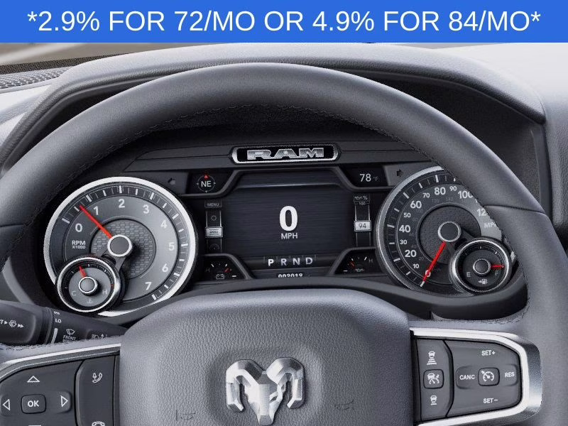 2026 Granite Crystal Metallic Clearcoat Ram 1500 Big Horn/Lone Star 4X4 Truck