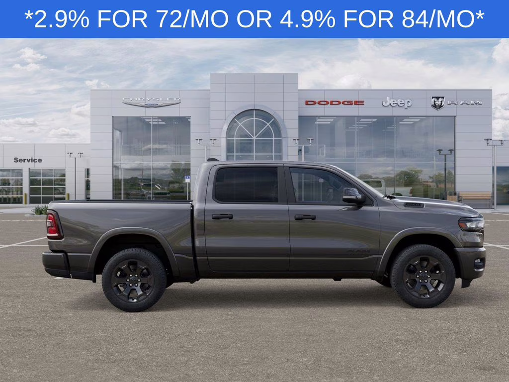 2026 Granite Crystal Metallic Clearcoat Ram 1500 Big Horn/Lone Star 4X4 Truck