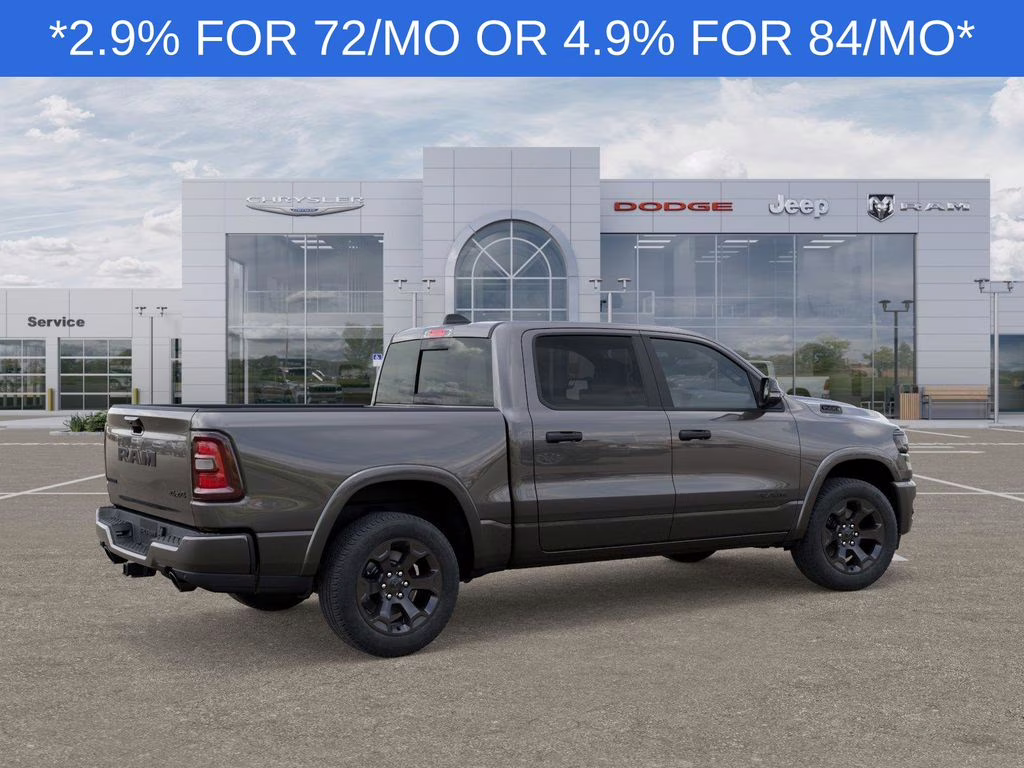 2026 Granite Crystal Metallic Clearcoat Ram 1500 Big Horn/Lone Star 4X4 Truck