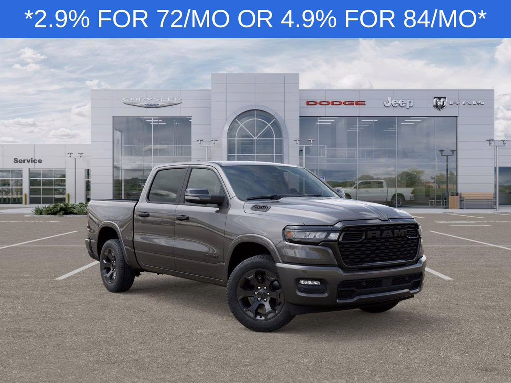 2026 Granite Crystal Metallic Clearcoat Ram 1500 Big Horn/Lone Star 4X4 Truck
