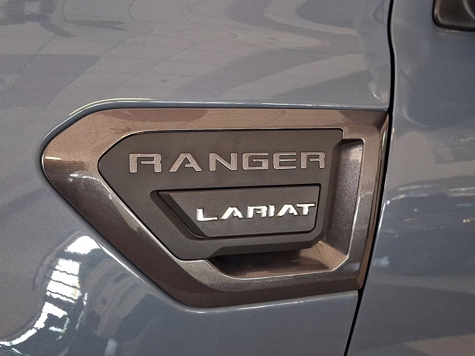 2023 Azure Gray Metallic Tri-Coat - G4 Ford Ranger LARIAT 4X4