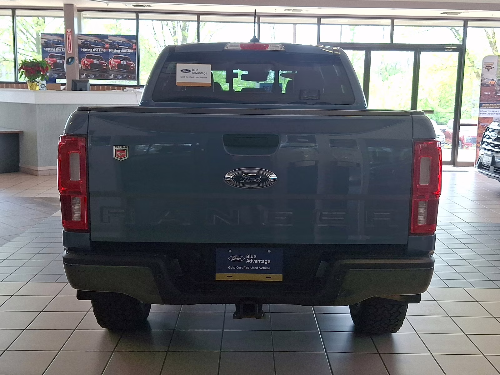 2023 Azure Gray Metallic Tri-Coat - G4 Ford Ranger LARIAT 4X4