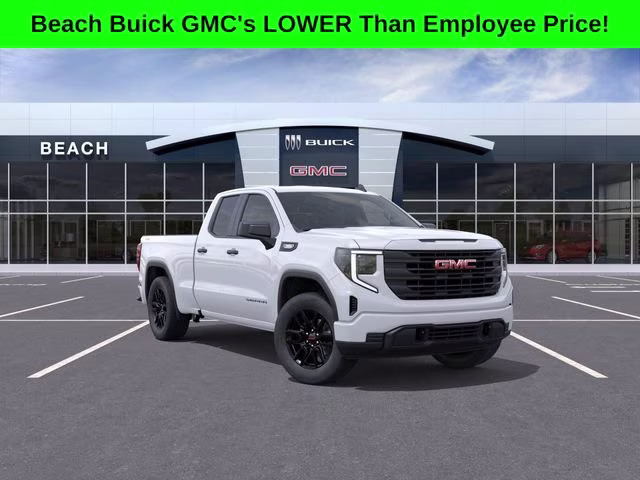 2026 Summit White GMC Sierra 1500 Pro 4X4 Truck