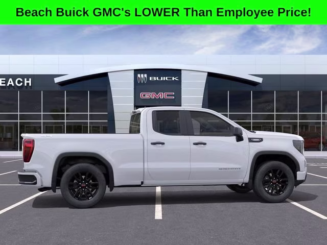 2026 Summit White GMC Sierra 1500 Pro 4X4 Truck