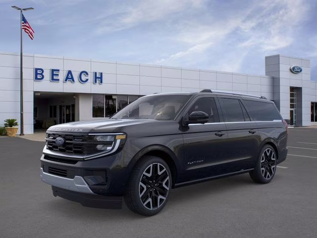 2026 Agate Black Metallic Ford Expedition Max Platinum 4X4 SUV