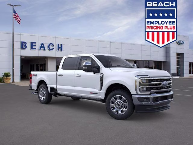 2026 White Ford Super Duty F-250 SRW King Ranch 4X4 Truck