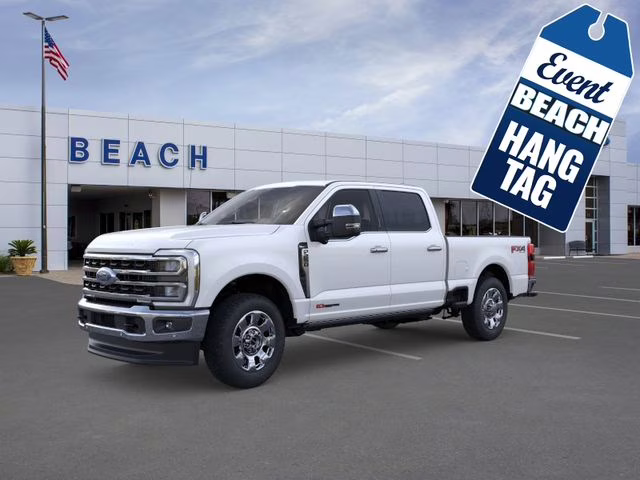 2026 White Ford Super Duty F-250 SRW King Ranch 4X4 Truck