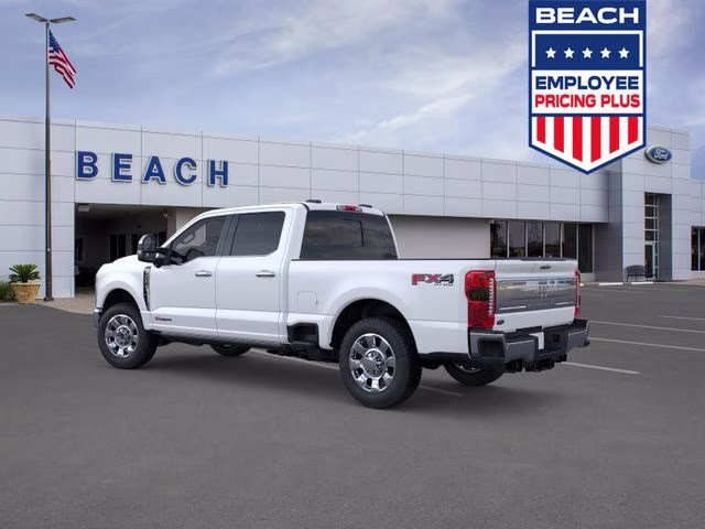 2026 White Ford Super Duty F-250 SRW King Ranch 4X4 Truck