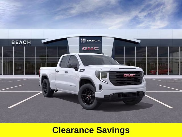 2026 Summit White GMC Sierra 1500 Pro 4X4 Truck