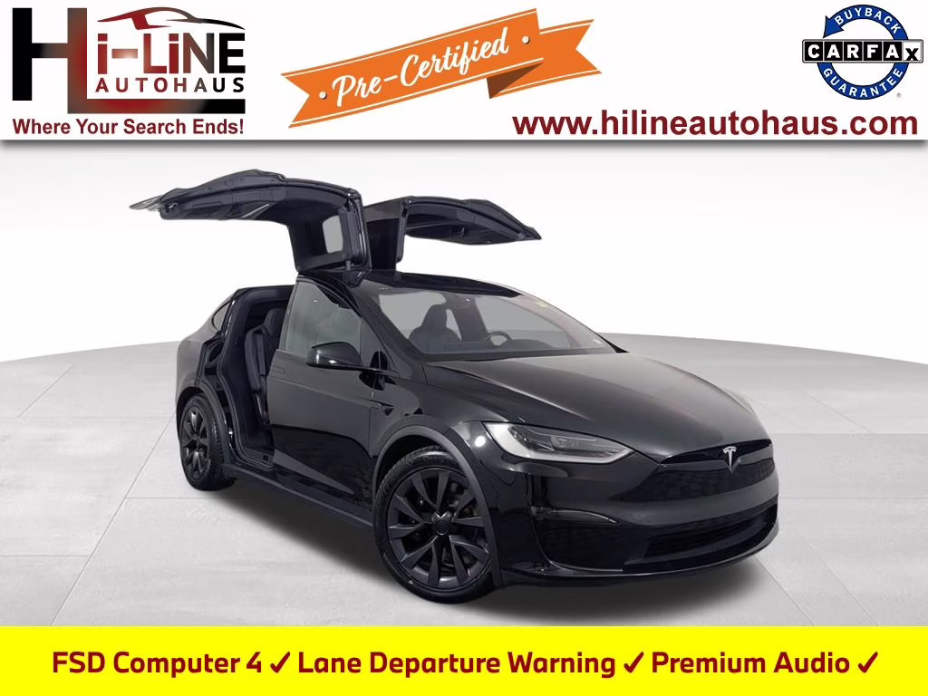 2024 Solid Black Tesla Model X Base AWD SUV