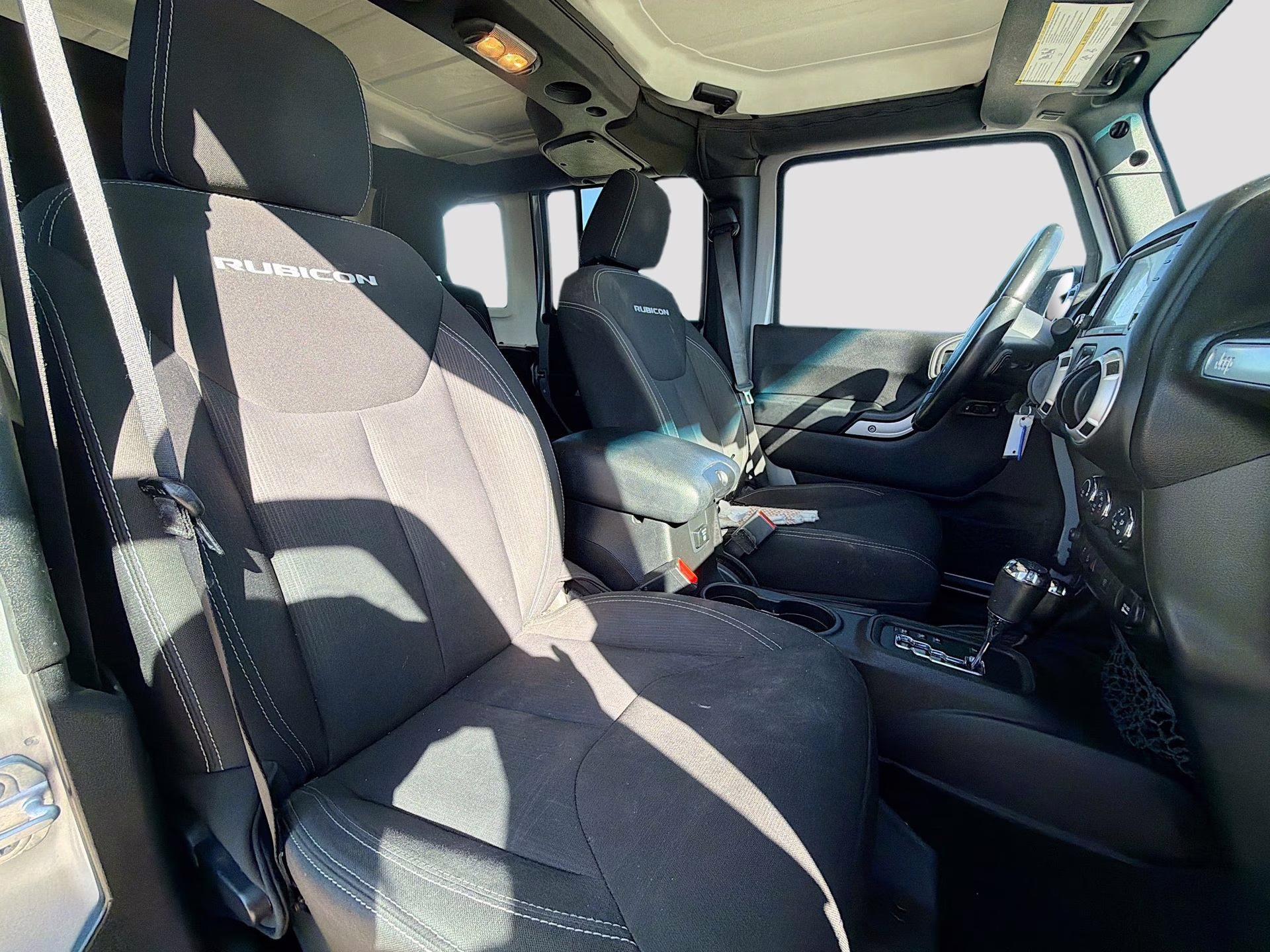 2015 Billet Silver Metallic Clearcoat Jeep Wrangler Unlimited Rubicon 4X4 SUV