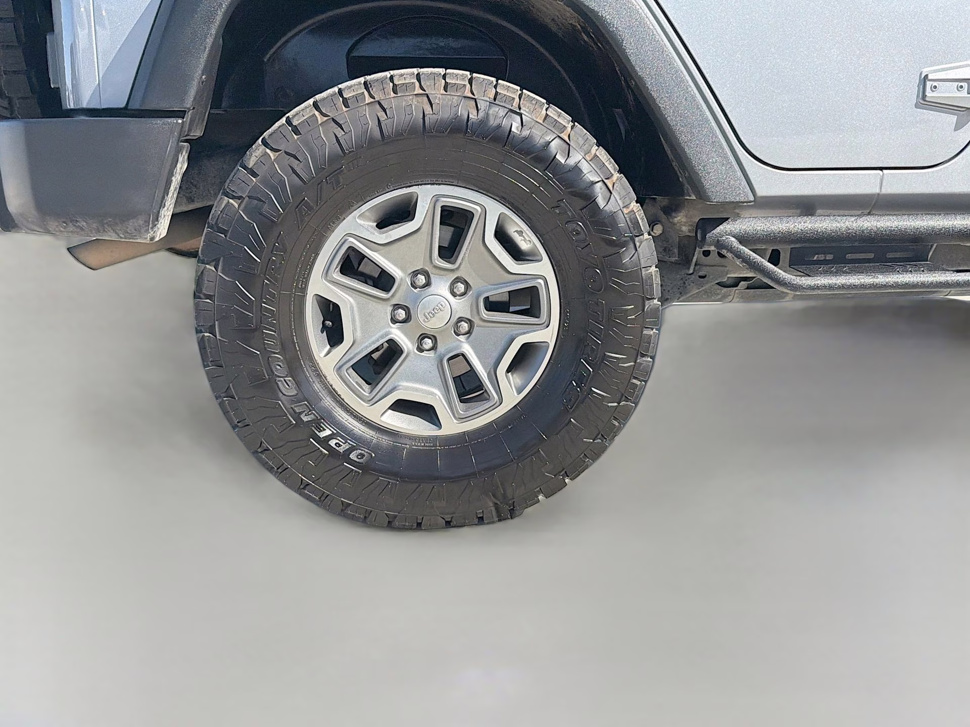 2015 Billet Silver Metallic Clearcoat Jeep Wrangler Unlimited Rubicon 4X4 SUV