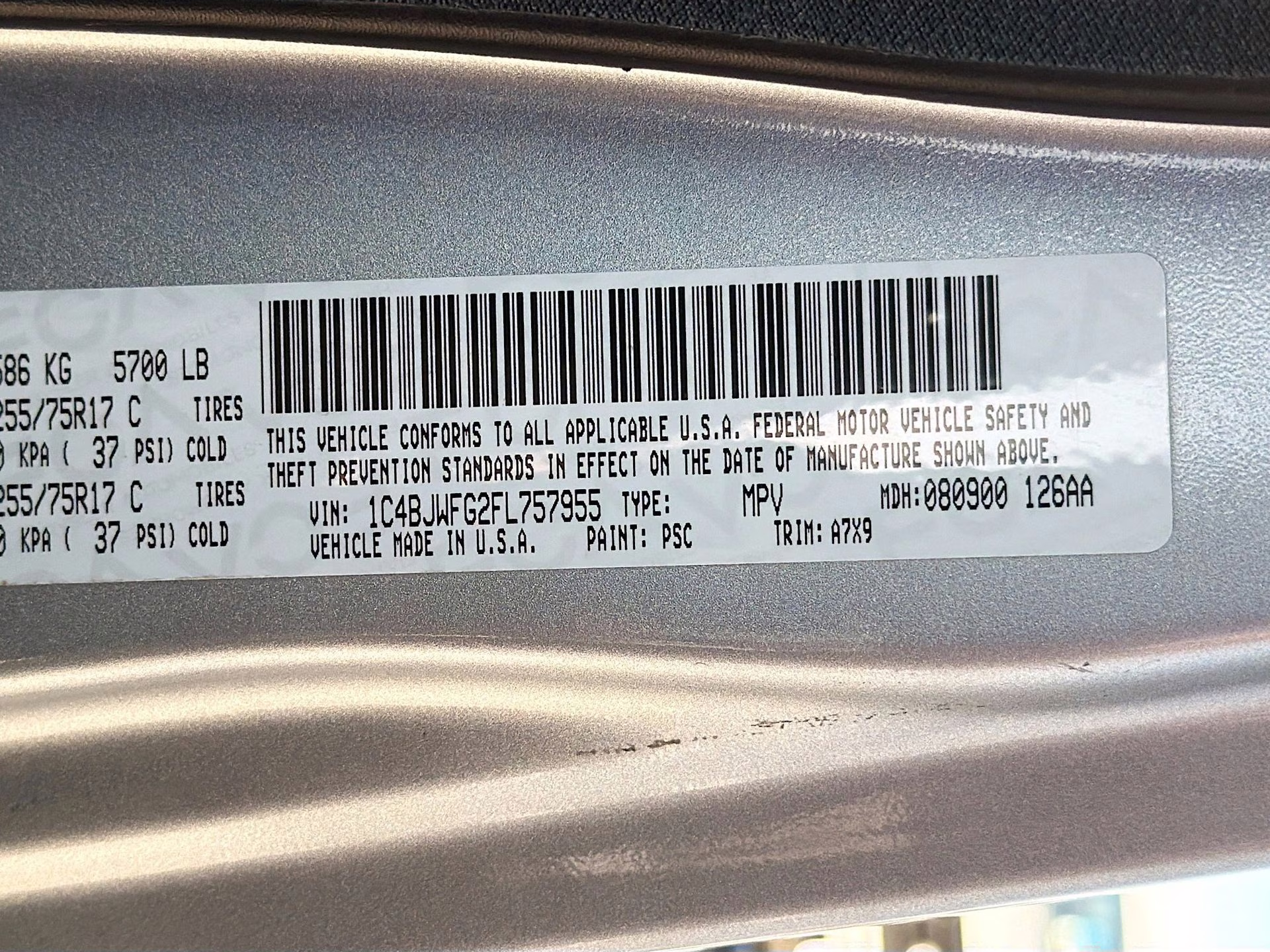 2015 Billet Silver Metallic Clearcoat Jeep Wrangler Unlimited Rubicon 4X4 SUV