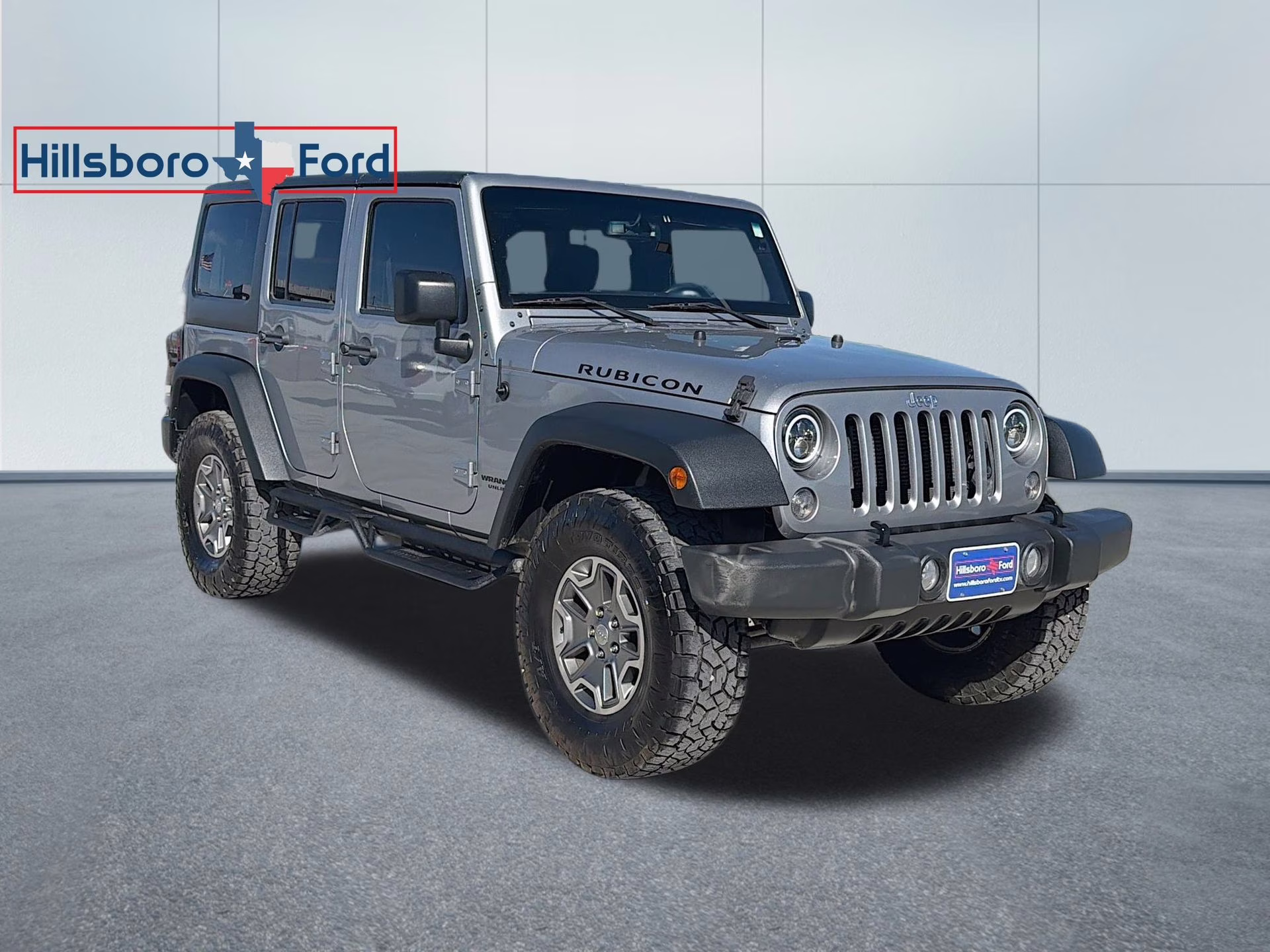 2015 Billet Silver Metallic Clearcoat Jeep Wrangler Unlimited Rubicon 4X4 SUV