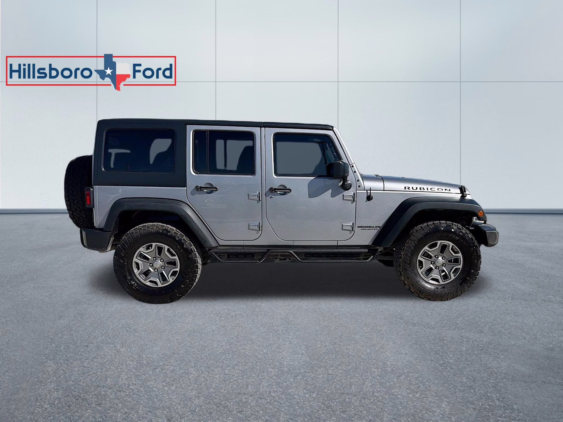 2015 Billet Silver Metallic Clearcoat Jeep Wrangler Unlimited Rubicon 4X4 SUV