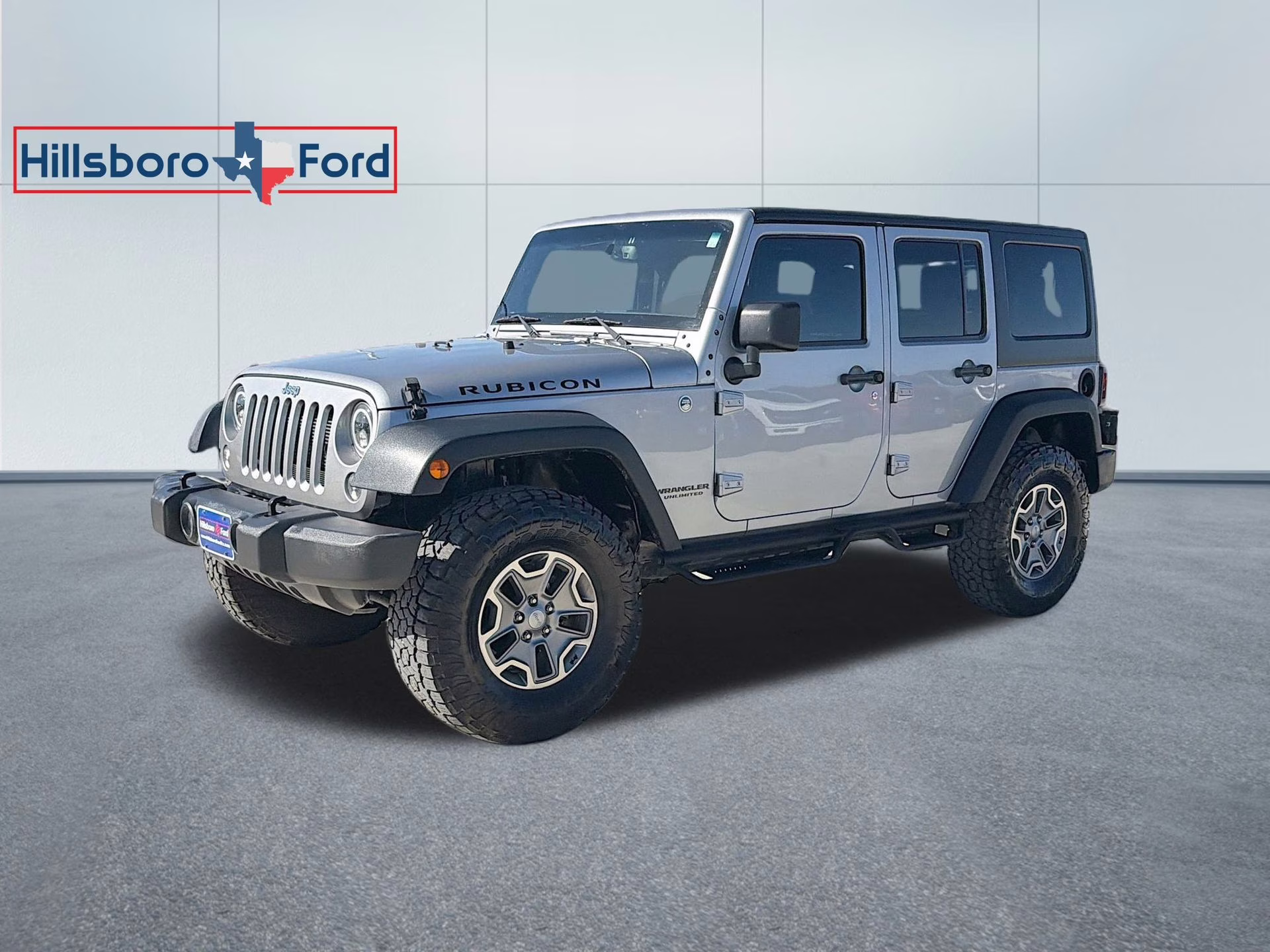 2015 Billet Silver Metallic Clearcoat Jeep Wrangler Unlimited Rubicon 4X4 SUV