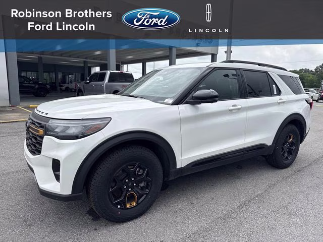 2026 White Metallic Ford Explorer Tremor 4X4 SUV
