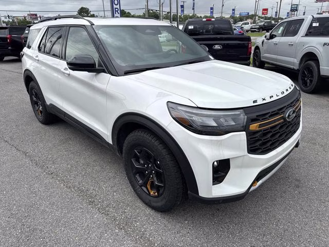 2026 White Metallic Ford Explorer Tremor 4X4 SUV