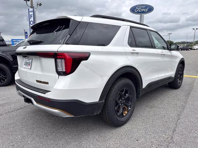 2026 White Metallic Ford Explorer Tremor 4X4 SUV