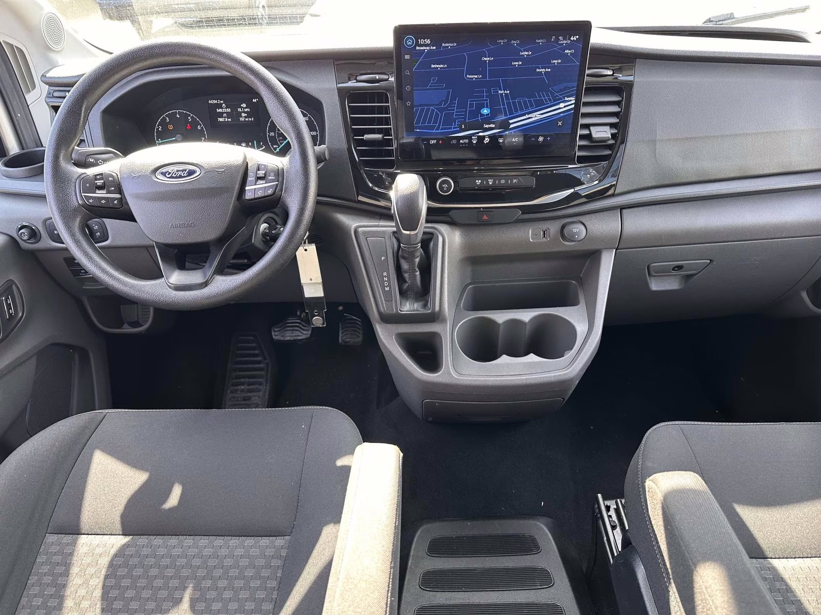 2023 Ingot Silver Ford Transit Passenger Wagon T-350 148 Med Roof XLT RWD RWD Van