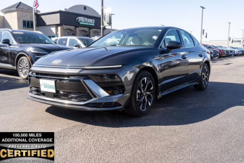 2025 Portofino Gray Hyundai Sonata SEL FWD Sedan