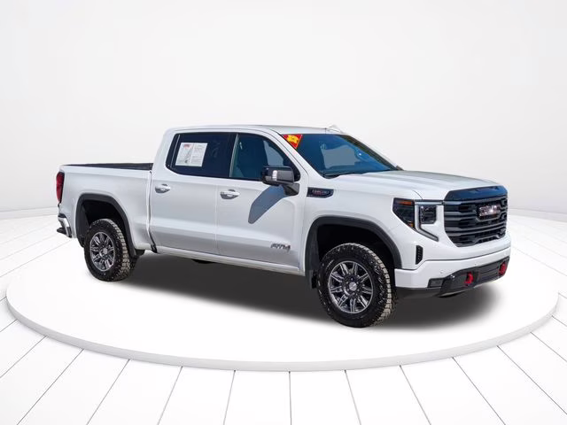 2025 Summit White GMC Sierra 1500 AT4 4X4 Truck