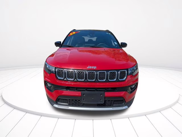 2023 Redline Pearlcoat Jeep Compass Limited 4X4 SUV