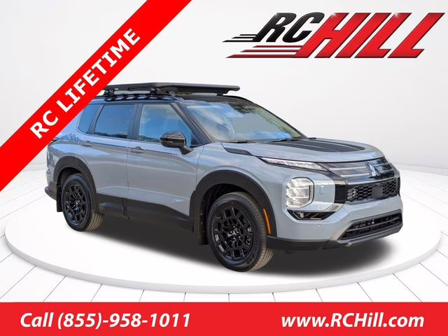 2026 Moonstone Gray/Black Roof Mitsubishi Outlander Trail Edition AWD SUV