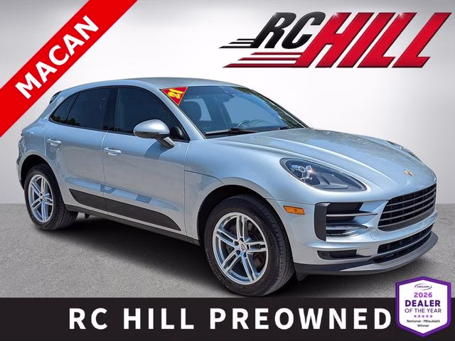 2021 Dolomite Silver Metallic Porsche Macan Base AWD SUV