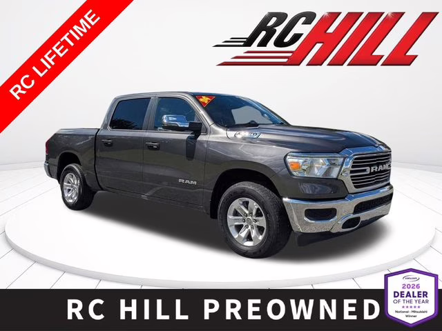 2024 Granite Crystal Metallic Clearcoat Ram 1500 Laramie RWD Truck