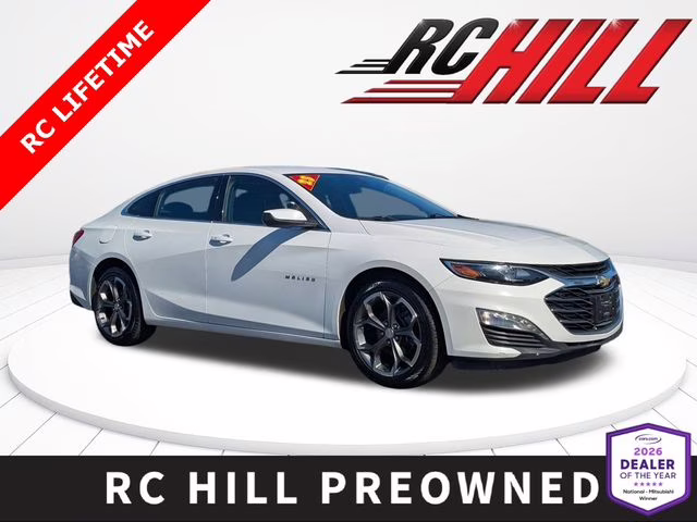 2023 Summit White Chevrolet Malibu LT FWD Sedan