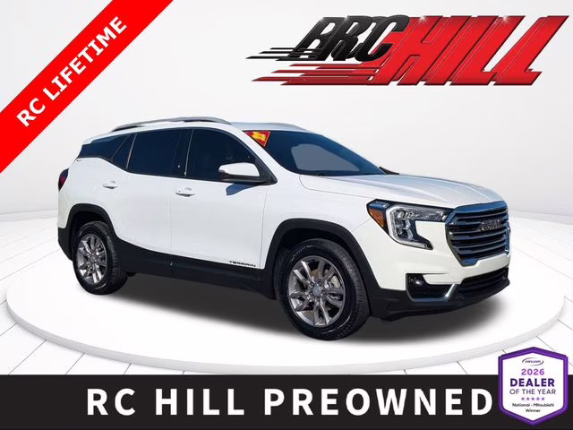 2022 Summit White GMC Terrain SLT FWD SUV
