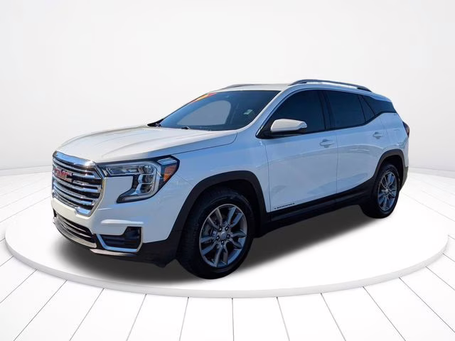 2022 Summit White GMC Terrain SLT FWD SUV