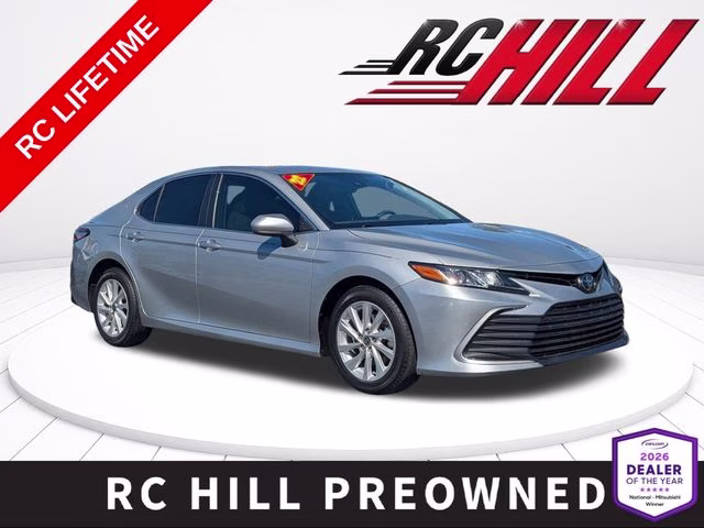 2022 Celestial Silver Metallic Toyota Camry LE AWD Sedan