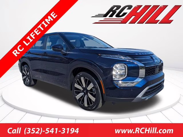 2026 Cosmic Blue Metallic Mitsubishi Outlander SE FWD SUV
