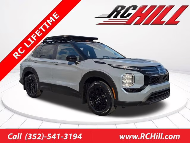 2026 Moonstone Gray/Black Roof Mitsubishi Outlander Trail Edition AWD SUV