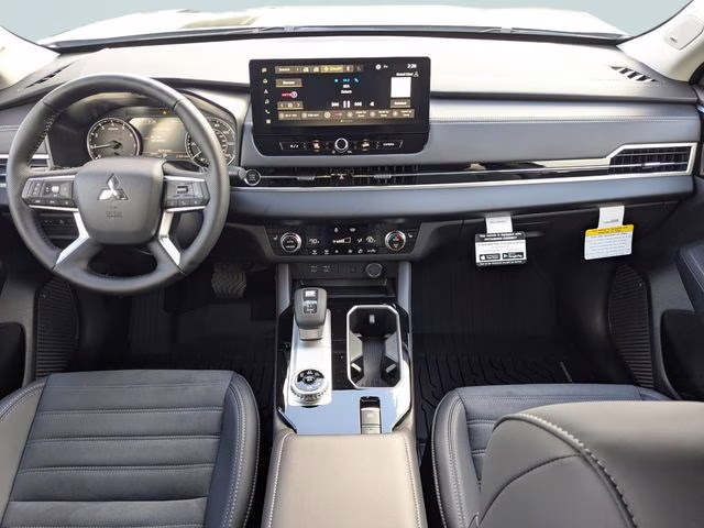 2026 Moonstone Gray/Black Roof Mitsubishi Outlander Trail Edition AWD SUV