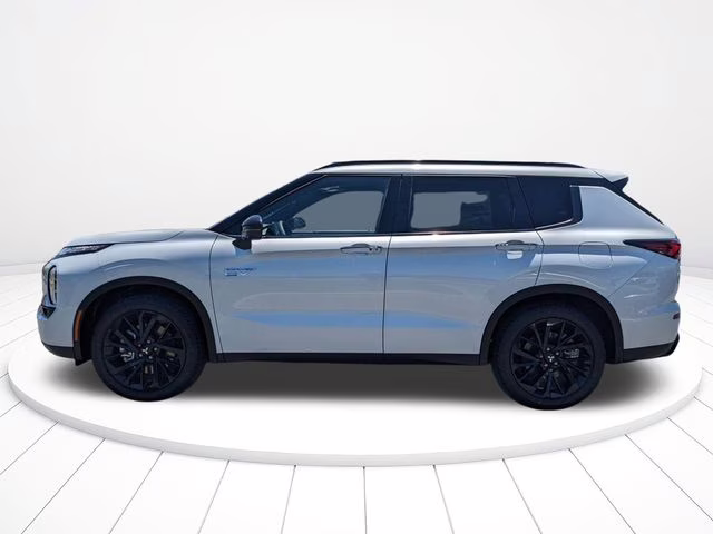 2025 White Diamond Mitsubishi Outlander PHEV SEL Black Edition AWD SUV