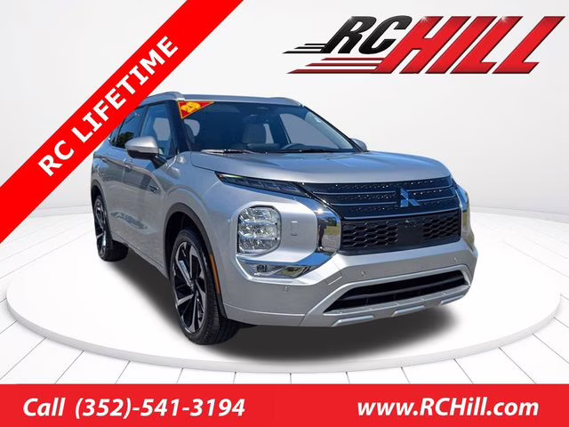 2025 Alloy Silver Metallic Mitsubishi Outlander PHEV SEL AWD SUV