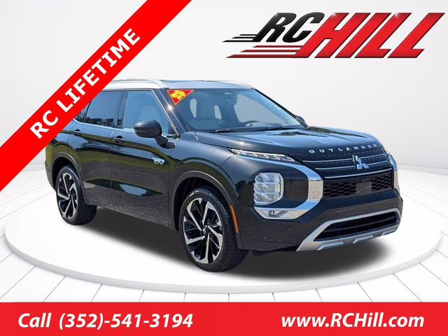 2025 Blck Diamond/Alloy Silver Mitsubishi Outlander PHEV SEL Platinum Edition AWD SUV