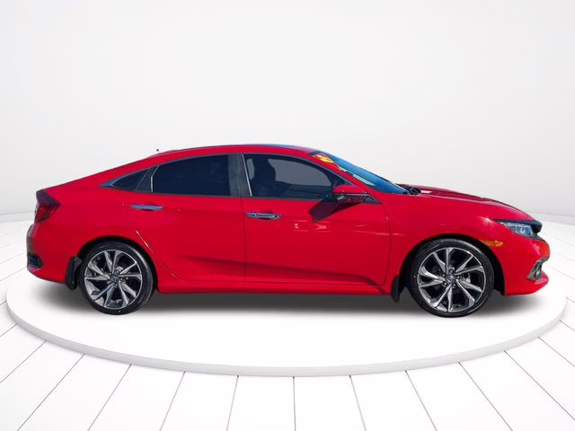 2019 Rallye Red Honda Civic Touring FWD Sedan